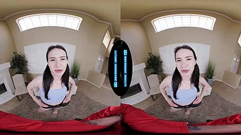 Little Euro Teen Seduces You for Hardcore VR Doggy Fuck