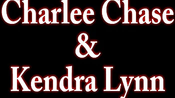 Charlee Chase and Kendra Lynn's big-tit double handjob