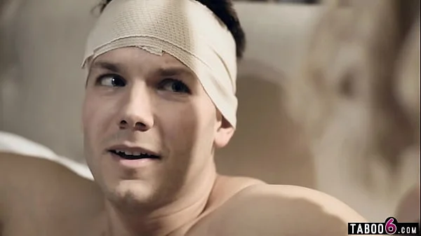 helps her and frustrated teen stepson to get off