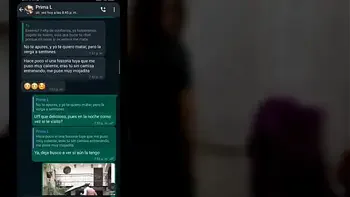 Whatsapp Con Mi Prima Se pone Caliente y termina en mi cuarto   VIDEO