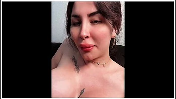 Mira Nouri's Hot Solo Blowjob, Bondage and Bukkake