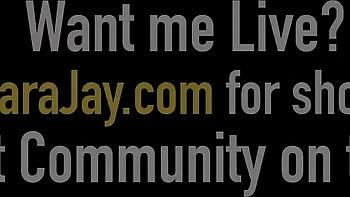 Sara Jay's huge tits and ass fucked rough