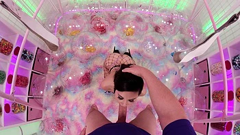 Luna Lovely fode anal hardcore com vibrador e boquete