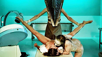 Futa Monster Pyramid Head Fucks Cute Brunette Kylie Rough