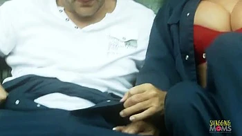 Big Tits MILF Mechanic Michelle Gets Hard Parking Lot Fuck