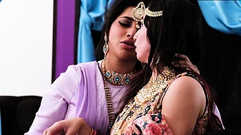 Hot Indian Lesbians Fingering, Licking & Orgasms