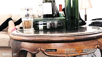 German Milf Sophie Logan's Fake Big Tit Threesome