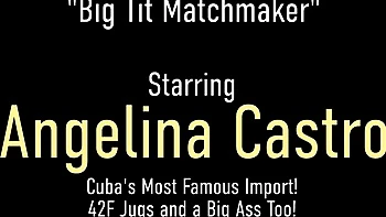 Busty Latina Angelina and Maserati's Big Tits
