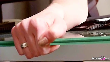 Redhead Teen Lynn Gets Fucked Hard in Office Casting