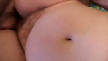 Hairy BBW’s Chubby Pussy Slammed Hard - Close-Up Fuck