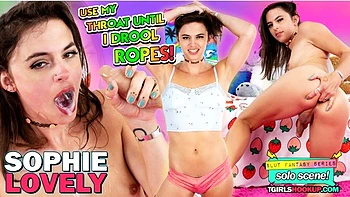 Transgirl's Hardcore Anal Masturbation