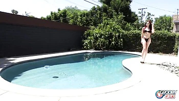 Tori fucks hardcore anal bareback as hot transgirl