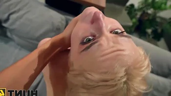 Big Cock Fucks Blonde & Redhead Anal Teens