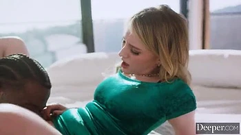 Petite Blonde Melody Marks Gets Intense Doggy & Deep Throat