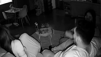 Voyeur Catches Brunette MILF Ass