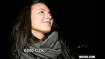 Vanessa Decker’s Big Tits Blowjob in Car POV