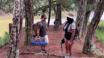 The best fuck in a forest with adult film actress Mariana Martix - HARD SEX OOTDOORS