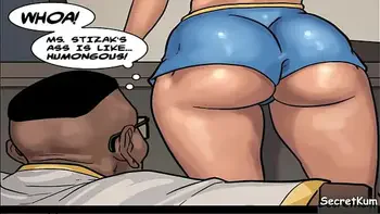 Detention season #3 ep. # 3 - Horny Gym Teacher wanted a Taste of the school Nerd's BBC