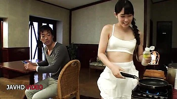 Hairy Japanese Milf Yui Kasugano Fucked and Creampied