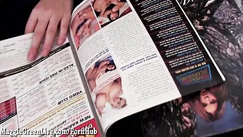 Blonde Busty Maggie Green Fucks Doggy and Swallows Cum