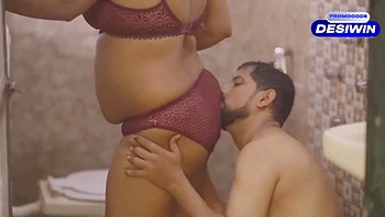 Chubby Indian MILF with Big Tits and Ass in Lingerie
