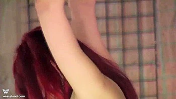 Redhead Teen BDSM Auction: Bound and Fucked