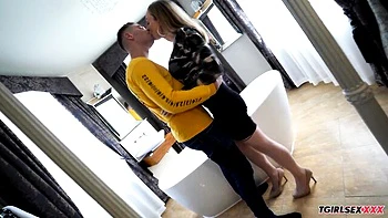 Transgirl Cece fucking hardcore bareback anal