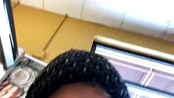 Amateur chick flashing public nudity