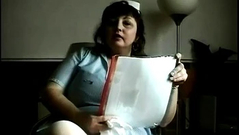 BBW Mature Nurse Sucks Big Tits Cock Part 1