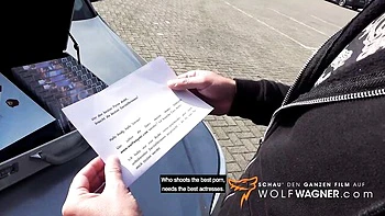 Chubby Samantha Kiss's big tits public fuck POV