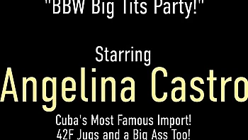 Busty Angelina Castro and Sofia Rose ass pounding