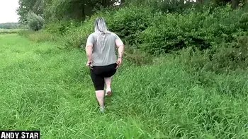 BBW TEENY WIRD OUTDOOR GEFICKT WEIL SIE PISSEN WOLLTE UND BEKOMMT CREAMPIE