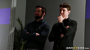 Big tits anal fuck with oil at restaurant table