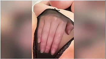 Hot Asian Secretary Masturbates After Work Orgasm