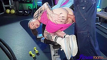 Eden Ivy Bends Her Tight Ass for Huge Cock Anal