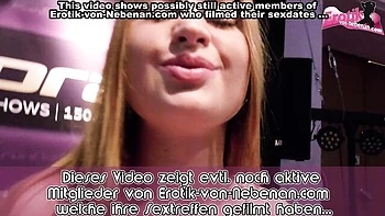 German Milf's Dirty Public Backstage Fuck