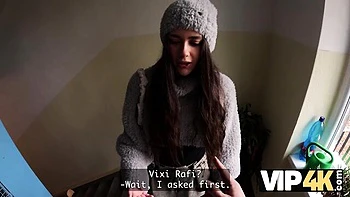 18yo Brunette Fucked by Debt Collector POV