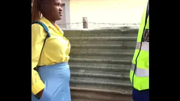 Fly By Night Guard Protects Student In Exchange For A Quickie Cumshot (Full Video On XVideo Red)