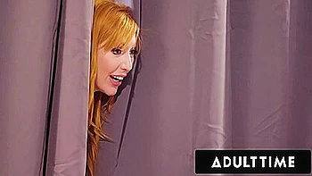 Redhead Milf Lauren Gets Secret Spitroasted by Stepsons