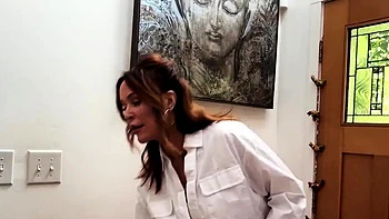 Rachel Steele Masturbates in Stepson's Room with Big Tits