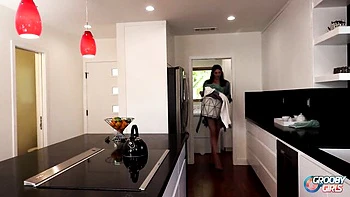 Trans Amanda Riley's Solo Anal Toy Masturbation