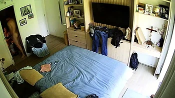 Brunette Couple Fucking Caught on Hidden Cam