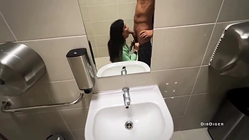 I Couldn't Resist Fucking Her in the Mall's Public Bathroom