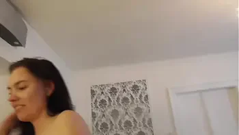 Czech Nerdy Teen Gives Lapdance & Gets Fucked