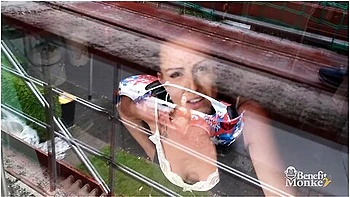 Texas Patti In Big Tits And Hairy Pussy! She Sucks Me And I Fuck Her Ass On The Couch