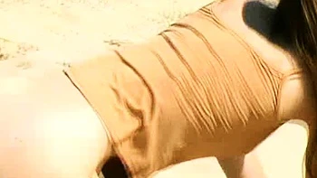 Tera amateur brunette girl public posing