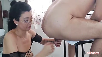 Pegging And Rimjob Before Sexy Woman Letting Her Pussy Fucked