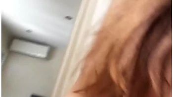 Charlotte Star - Orgasm In Demin Shorts Full Milky Lactating Boobs - 2 Weeks Post Pregnancy