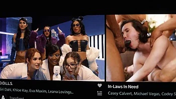 River Lynns Threesome With Stepmom Savanah Storm Gets Naughty ft. Van Wylde: Porn