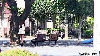 Sweet Japanese Nymph Ai Koda Blows Dick In The Car